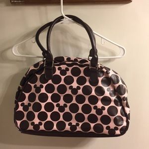 Light pink and brown Disney handbag